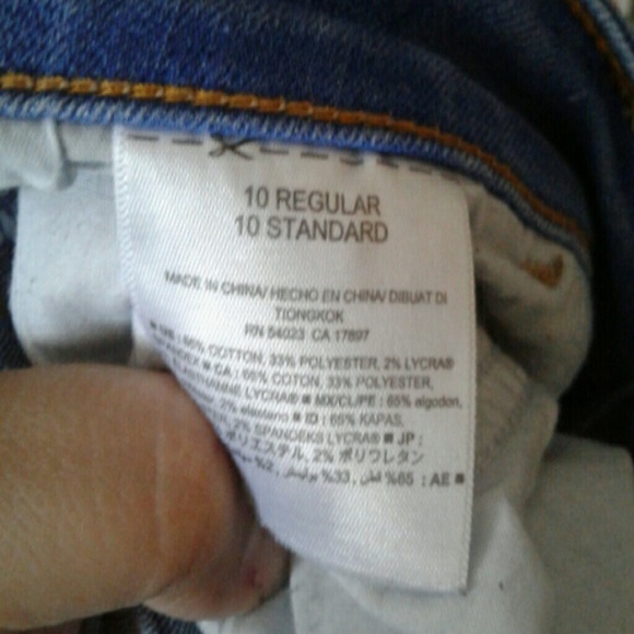 Old Navy light blue jeans - Picture 4 of 4